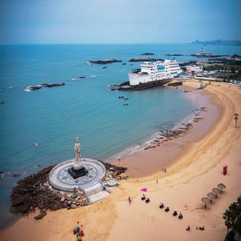 泉州石狮黄金海岸洛伽寺+永宁+安平桥+梧林古村落一日游