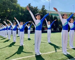 Gymnastics Uniforms for Primary and Secondary School Students, High School Sports Competition Uniforms, Children's Team Gymnastics, Aerobics, and Dance Costumes