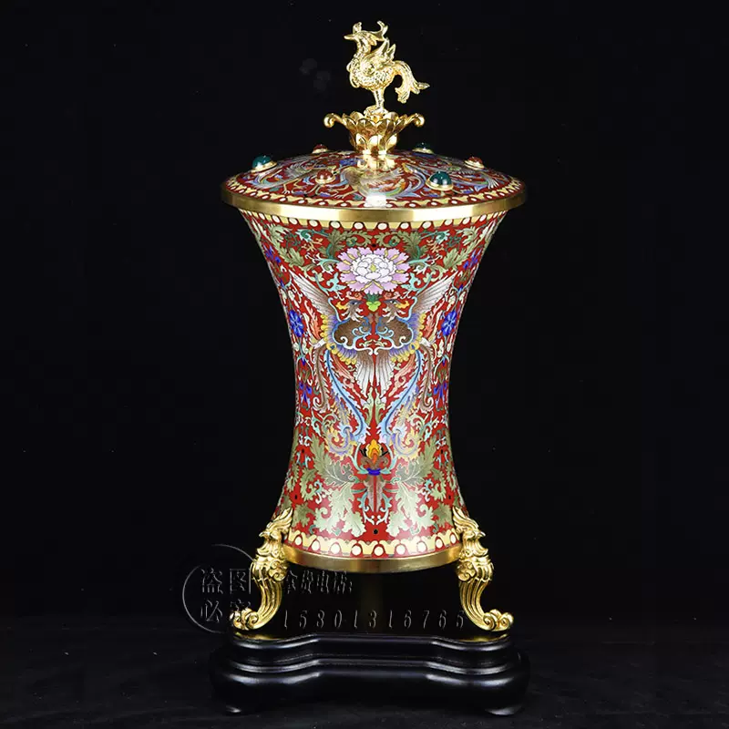 中国花瓶 铜中国风银制花瓶| eBay