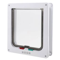 Hot-selling pet free entry door cat door opening for pet cats and small dogs to install glass doors, windows and wooden doors
