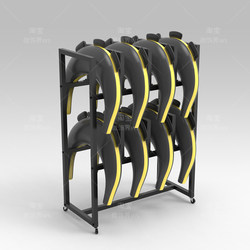 Croissant Rack Bulgarian Training Sandbag Storage Rack Weightlifting Bag Storage Rack Physical Training Bag Storage Rack
