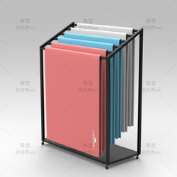 Mobile Professional Yoga Mat Storage Rack, Gym Yoga Studio Storage Rack, Hanging Rack