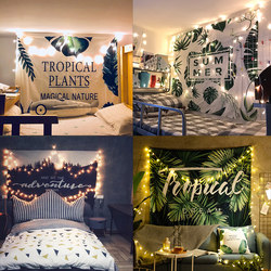 Background Cloth in Instagram Style, Hanging Cloth Wallpaper for Bedroom, Dormitory Room Renovation, Decoration, Bedside Canvas Poster, Decorative Wall Cloth