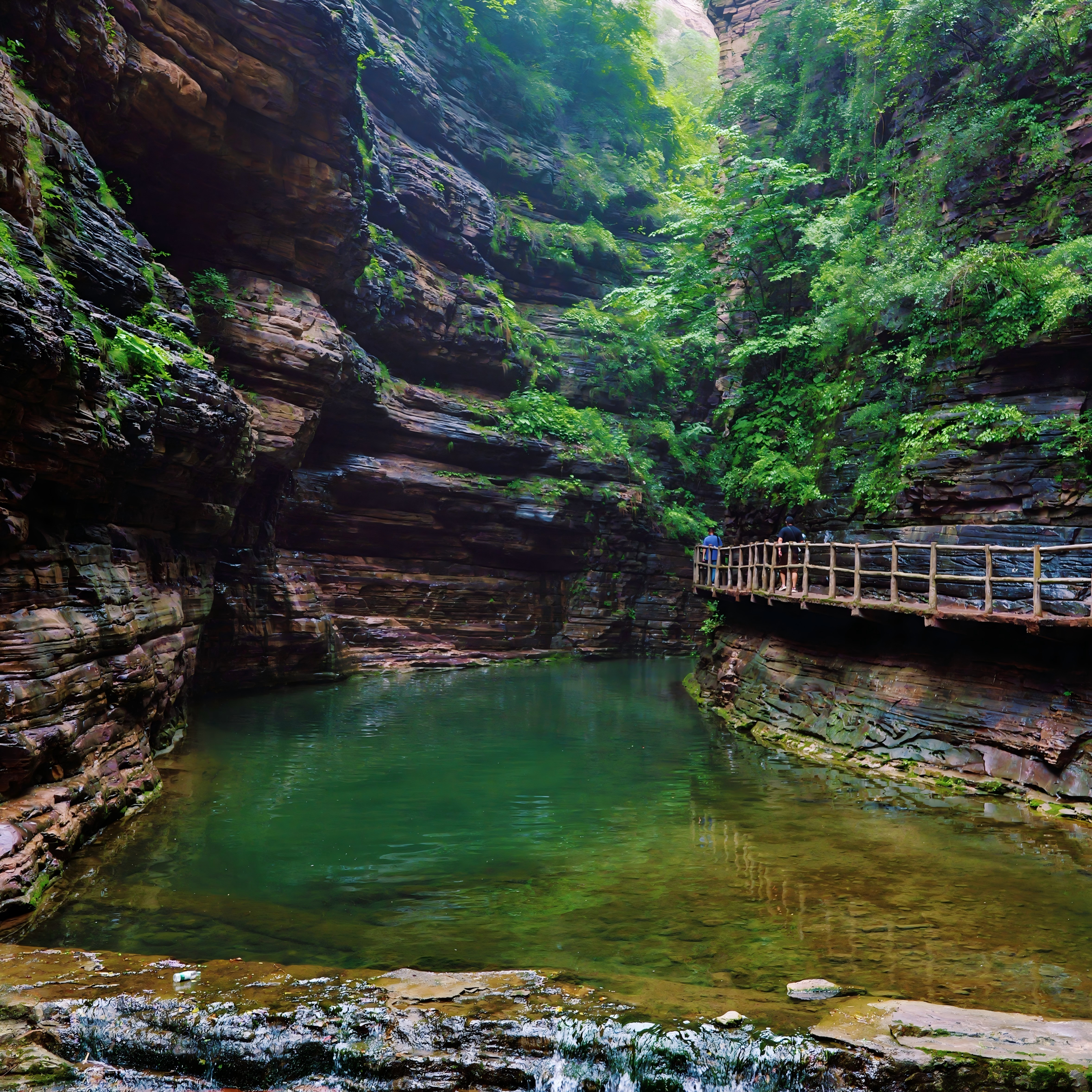 林州山悦民宿2晚+太行大峡谷(成人票+往返车票)1张