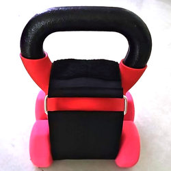 Dumbbell Weighted Strap Widened Auxiliary Belt Kettlebell Dumbbell Weight Gain Artifact Weight-Bearing Strap Fixed Belt Thickeneded Paste