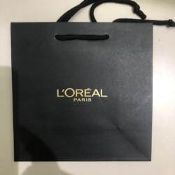 L'Oreal Gift Bag Handbag Paper Bag Gift Box Bag Cosmetic Bag Medium Large Size Counter Genuine Product 30cm