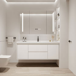 Bathroom Washbasin Cabinet Combination Bathroom Integrated Ceramic Basin Washbasin Washbasin Basin Bathroom Set