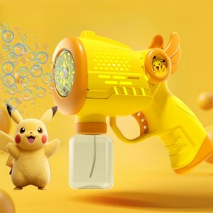 
Pikachu Bubble Machine Children's Handheld Electric Bubble Blowing Automatic Pokémon Toy Pokemon