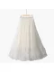 Multi-layer cake dancing mesh skirt medium-length heavy-work skirt with black ears A-line large swaying puffy skirt gauze skirt