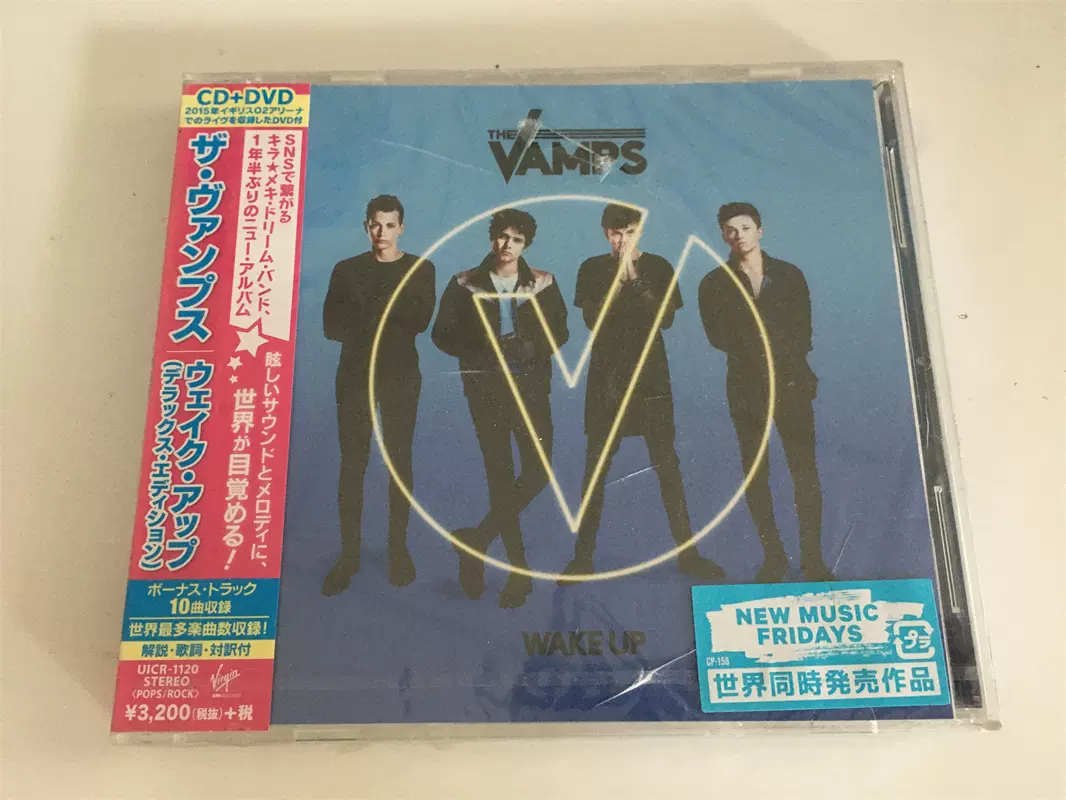 The Vamps Wake Up CD+DVD 全新未拆日-Taobao