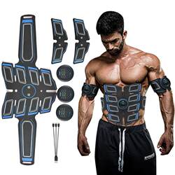 Fitness Equipment for Home Use Ems Fitness Belt Abdominal Muscle Massager Abdominal Fitness Device Eight-Pack Abs Patch