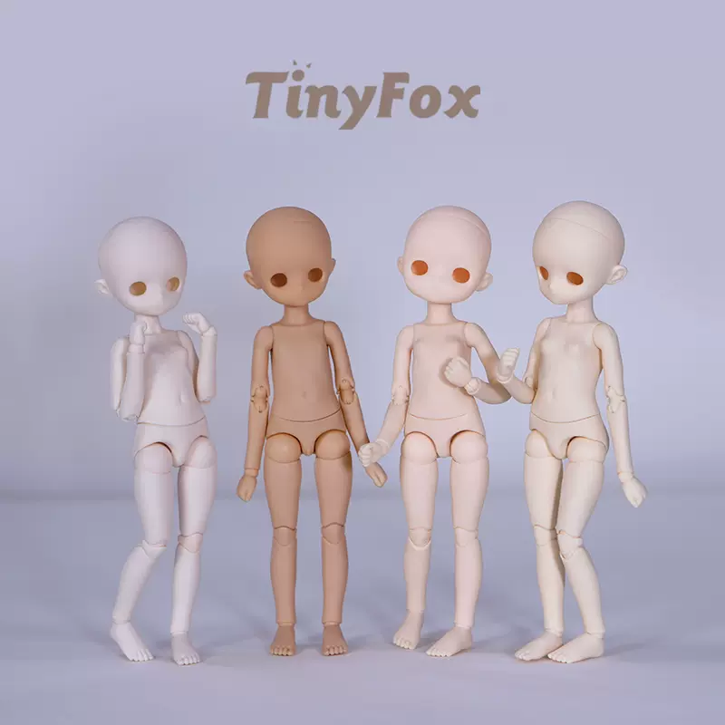 TinyFox身体造型手脖卡机械关节素体手型6分娃娃1/6SD玩偶BJD娃娃-Taobao