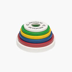 Rogue Rubber Weight Plates Replacement Plates for Weightlifting, Squats, Bench Press, Powerlifting, Barbell Adjustment Training Plates