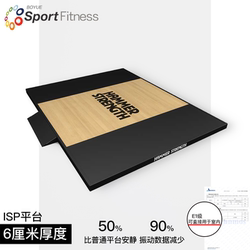 Hammer Strength Weightlifting Platform Wooden Board Commercial Fitness Equipment Squat Rack Cushioned Deadlift Platform