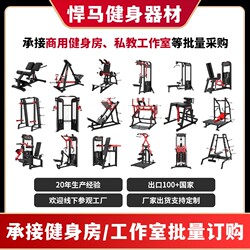 Hummer Fitness Equipment Gym Special Back Leg Chest Haomai High-End Equipment Gym Equipment Complete Set