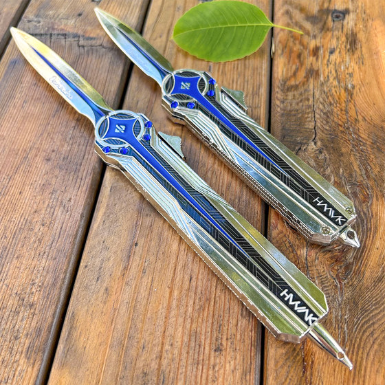 
Delta Operation Peripheral Polaris Knife Mercy Spring Retractable Blade Shadow Blade Metal Alloy Model Unedged