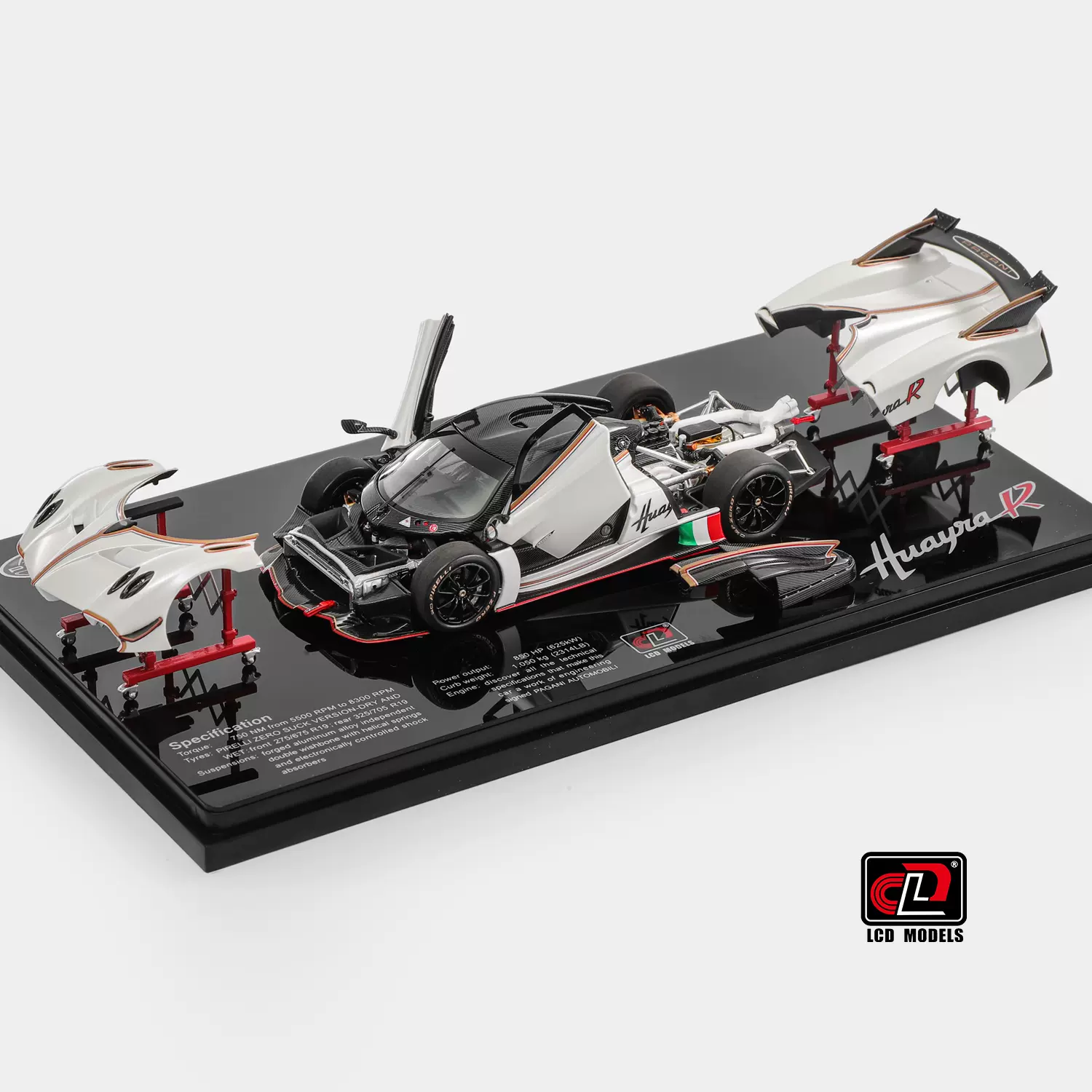 PEAKO 1:64 丰田MRS Toyota MRS 合金汽车模型收藏摆件北展限定