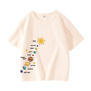 
Jewish children's clothing boys' T-shirt long-sleeved spring and autumn children's spring casual thin tops for boys pure cotton spring clothes