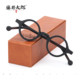 Taro Fujii's hand-made Japanese glasses frame for men with small faces, retro literary and trendy plate glasses frames, small round frames for men and women