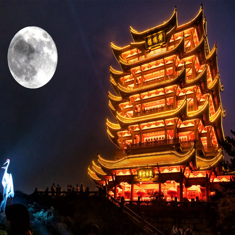 武汉9人拼小团3天2晚跟团纯玩旅游黄鹤楼省博夜游长江游轮晴川阁