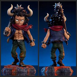 Gk Series: King of Beasts Kaido, Four Emperors of Wano Country, Childhood Kaido Model Statue Boxed Figure Display Piece