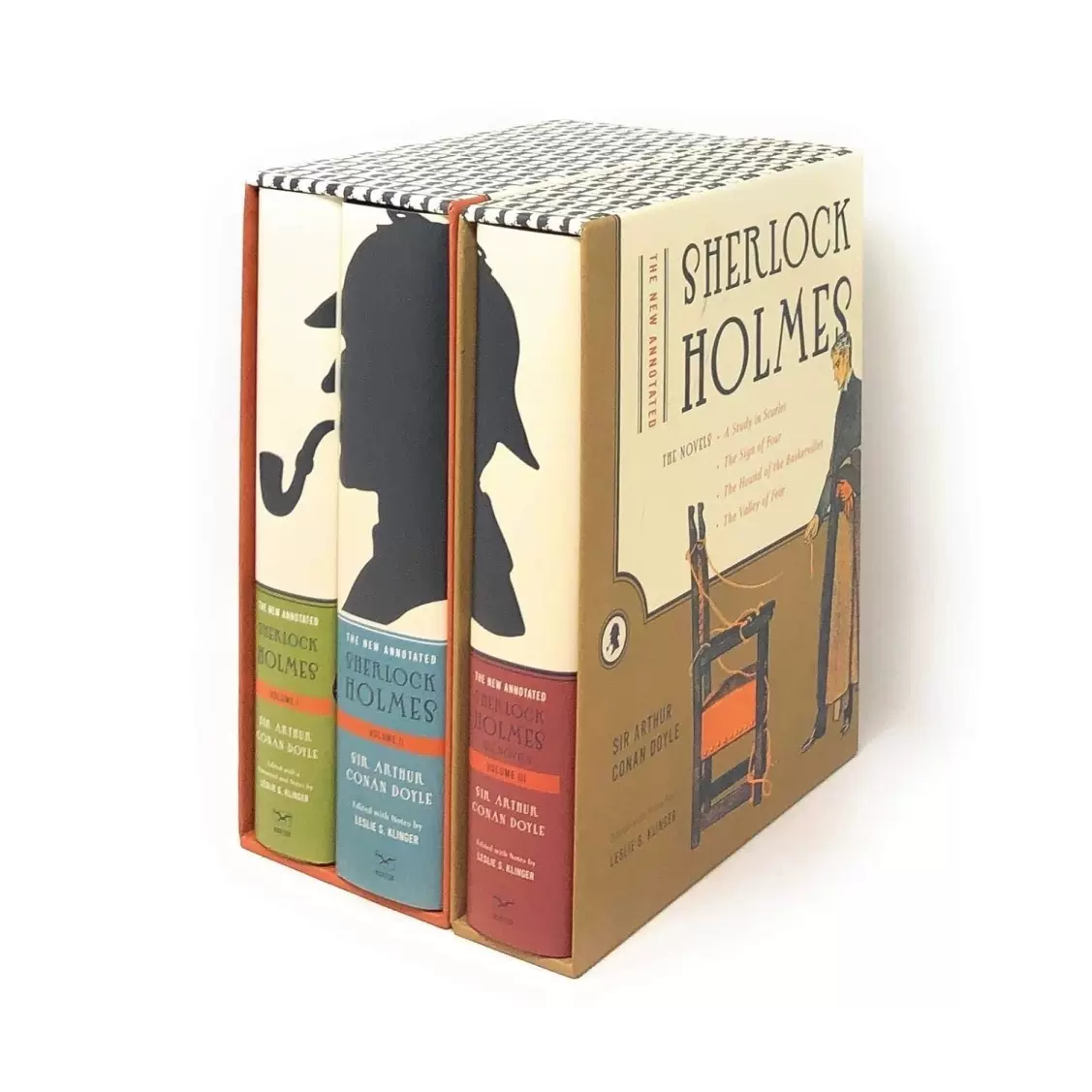 英文原版The New Annotated Sherlock Holmes 1-3全集精装收藏版