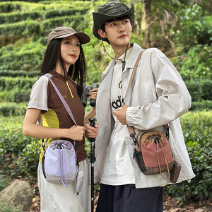 
New summer products Letu series light outdoor hiking crossbody mobile phone bag portable kettle bag for men and women