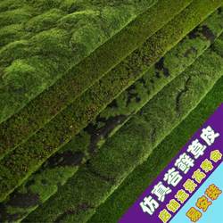 Simulated moss lawn immortal green artificial fake moss background wall decoration moss plant wall micro landscape turf