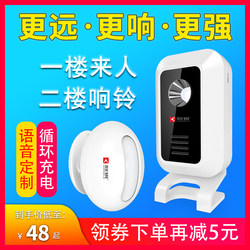 Welcome to the Sensor Door Voice Ding Dong Doorbell Alarm Split Shop Listing Commercial Welcome Device