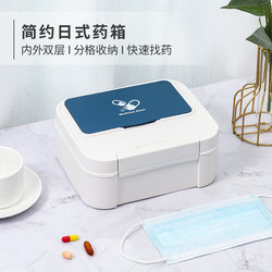 Portable Small Medicine Box, Dormitory Student Home Medicine Box, Kidsren's Medicine Storage Box, Mini First Aid Medicine Box