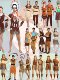 Savage clothing primitive African savage Indian clothes men and women leopard -top indigenous hunter performance clothing