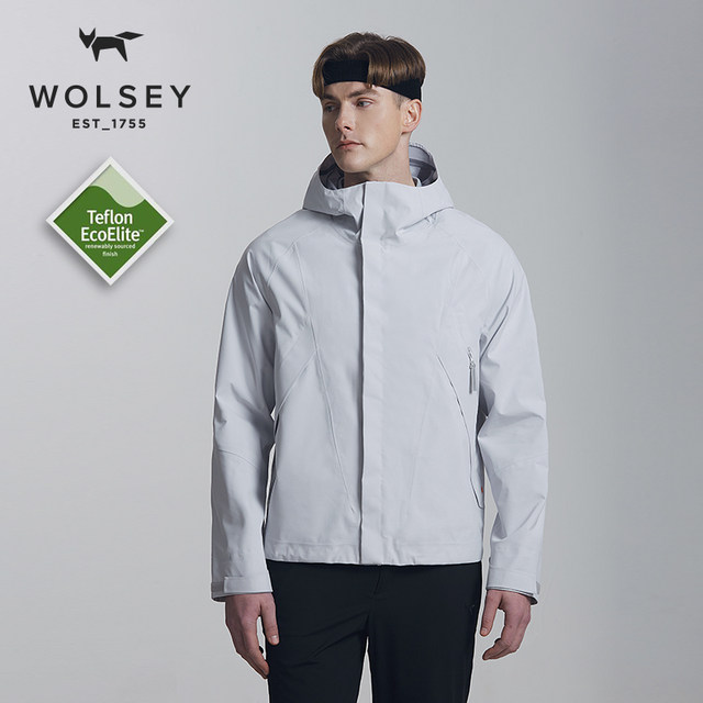 Wolsey hard-shell MOUNT couple's jacket Teflon windproof and water ...