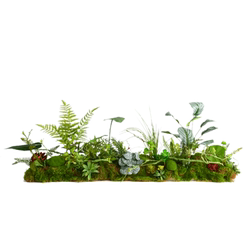Simulated green plant landscaping plant combination flower box flower tank