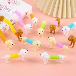 Stress-Relief Stretchable Dog Toy with Various Shapes, Small Dog Toy, Dachshund Stress-Relief Toy, Stretchable Dog Toy, Kindergarten Small Gift