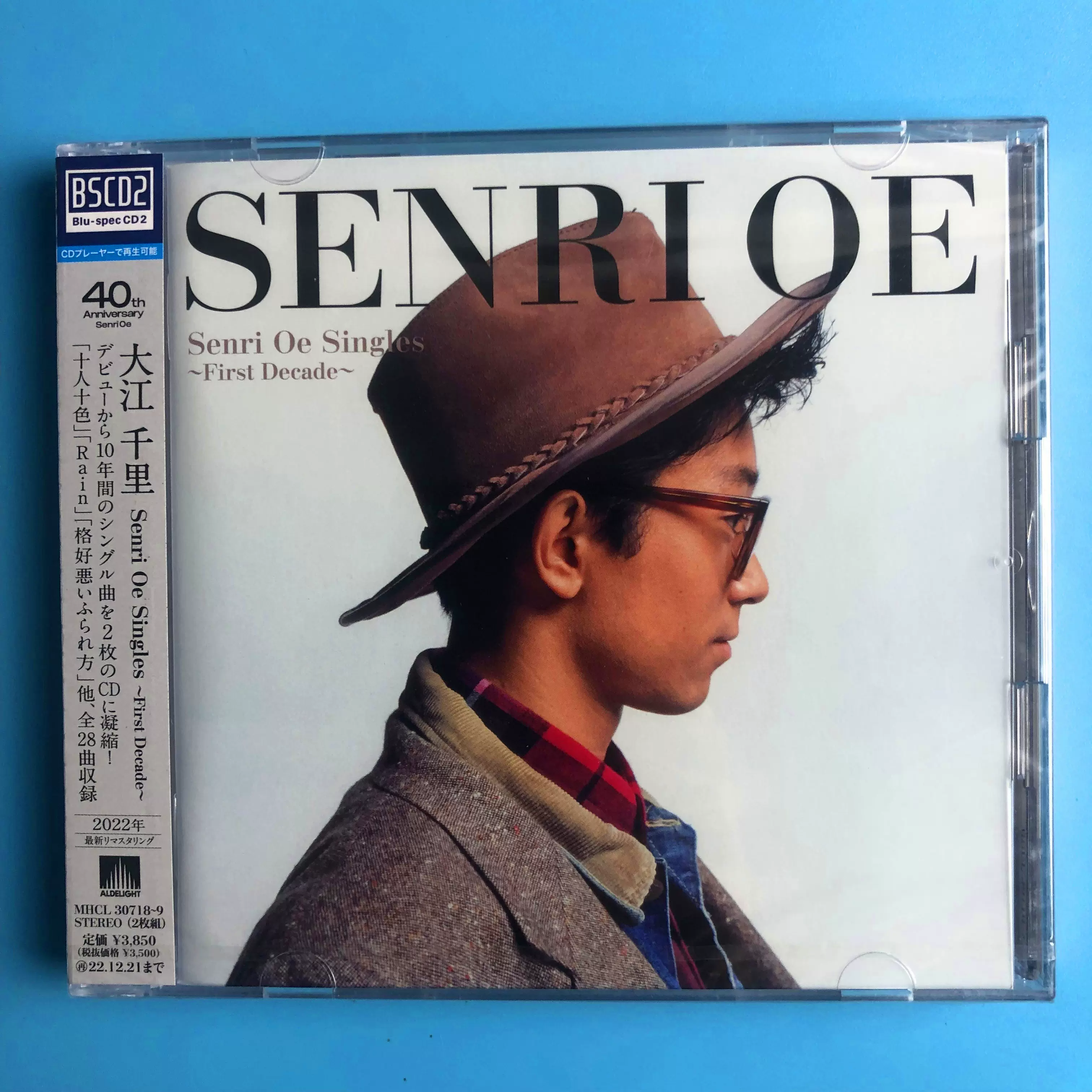 日】新未拆大江千里Senri Oe Singles First Decade 2CD 厚盒-Taobao
