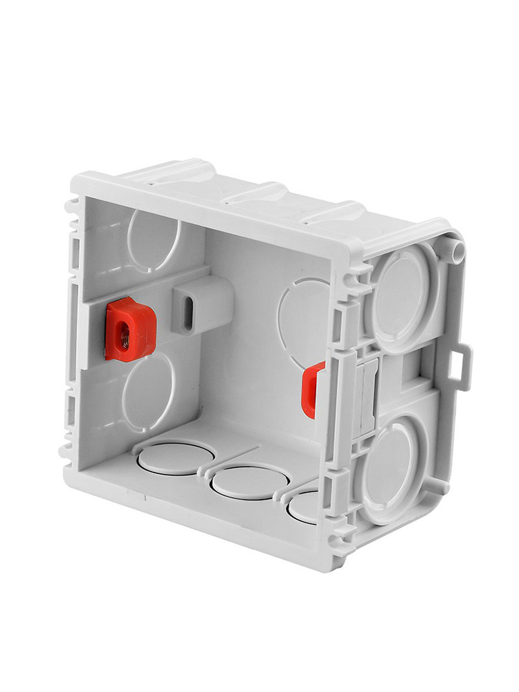 International Electrician 86 Type Concealed Bottom Box - PVC Electrical ...