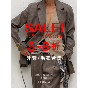 
Sansuo Vintage Annual Clearance 50-20% Off Sweaters and Jackets Special