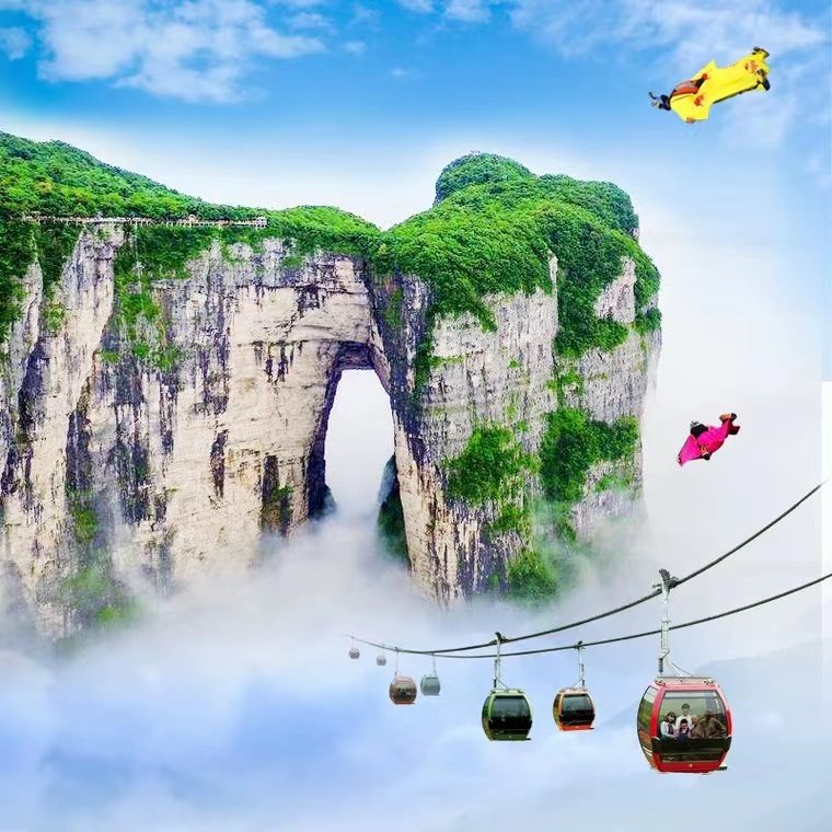 含机票20人小团张家界旅游5天4晚纯玩跟团游天门山芙蓉镇凤凰古城