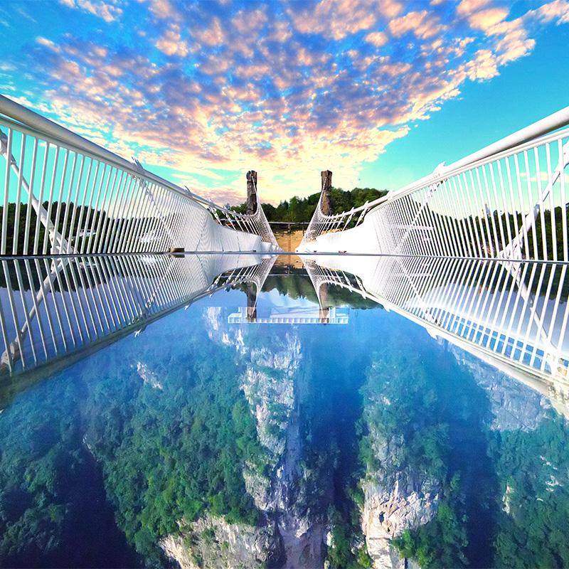 【2-8人小团】张家界森森公园天门山玻璃桥5天4晚高档纯玩跟团游