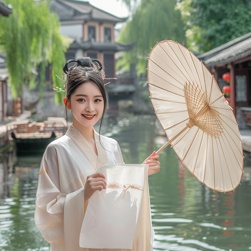 杭州旅游乌镇西塘南浔古镇西湖3天2晚跟团游赏夜景汉服体验含机票