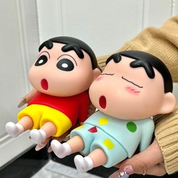 Crayon Shin-chan mobile phone holder lazy mobile phone holder hand model cute desktop ornament doll trendy gift