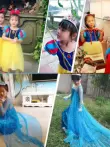 Hoàng Tử Trang Phục Trẻ Em Halloween Quần Áo Nam Vua Hoàng Tử Bé Cosplay Váy Elsa Tuyết Váy Trắng 