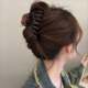 The back of the head is huge and can clip retro large-sized hair clip 2024 Internet celebrity large-sized hair volume high-end shark clip women