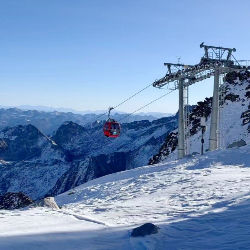 2-8人保姆车小团毕棚沟 四姑娘山 达古冰川纯玩二日游2天1晚跟团