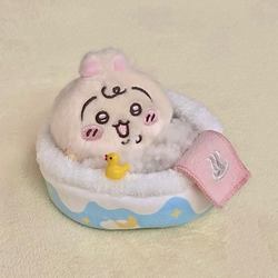 Japanese Authentic Chiikawa Baby Usagi Pendant Jiyi Bathtub Small Octopus Bath Toy Gift