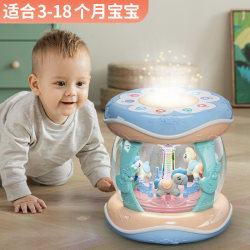 Baby Toys Educational Early Learning Toys for 6 Months and Above, for 7-Month-Old Girls, 8-Month-Old Babies, 1-Year-Old Children, 3-Month-Old Children, and 9-Month-Old Children, Hand Drum Toys