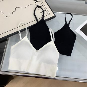 
2025 summer new suspender vest slim fit and slim and chic age-reducing and beautiful back top D#8