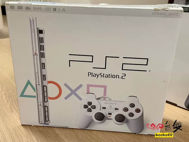 PlayStation2 薄型PS2 SCPH-77000 メモリカード コントローラー付き