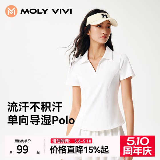 Magic Weiwei small bubble quick-drying short-sleeved T-shirt women's summer sweat-absorbent sports polo shirt outdoor running top new