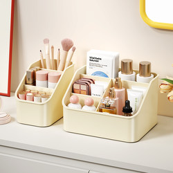 Cosmetics Storage Box, Dressing Table, Lipstick, Skin Care Products, Makeup Brush Organizer, Office Desk, Large Capacity Storage Rack